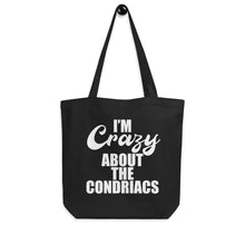 Load image into Gallery viewer, &#39;I&#39;m Crazy About The Condriacs&#39; - Eco Tote Bag
